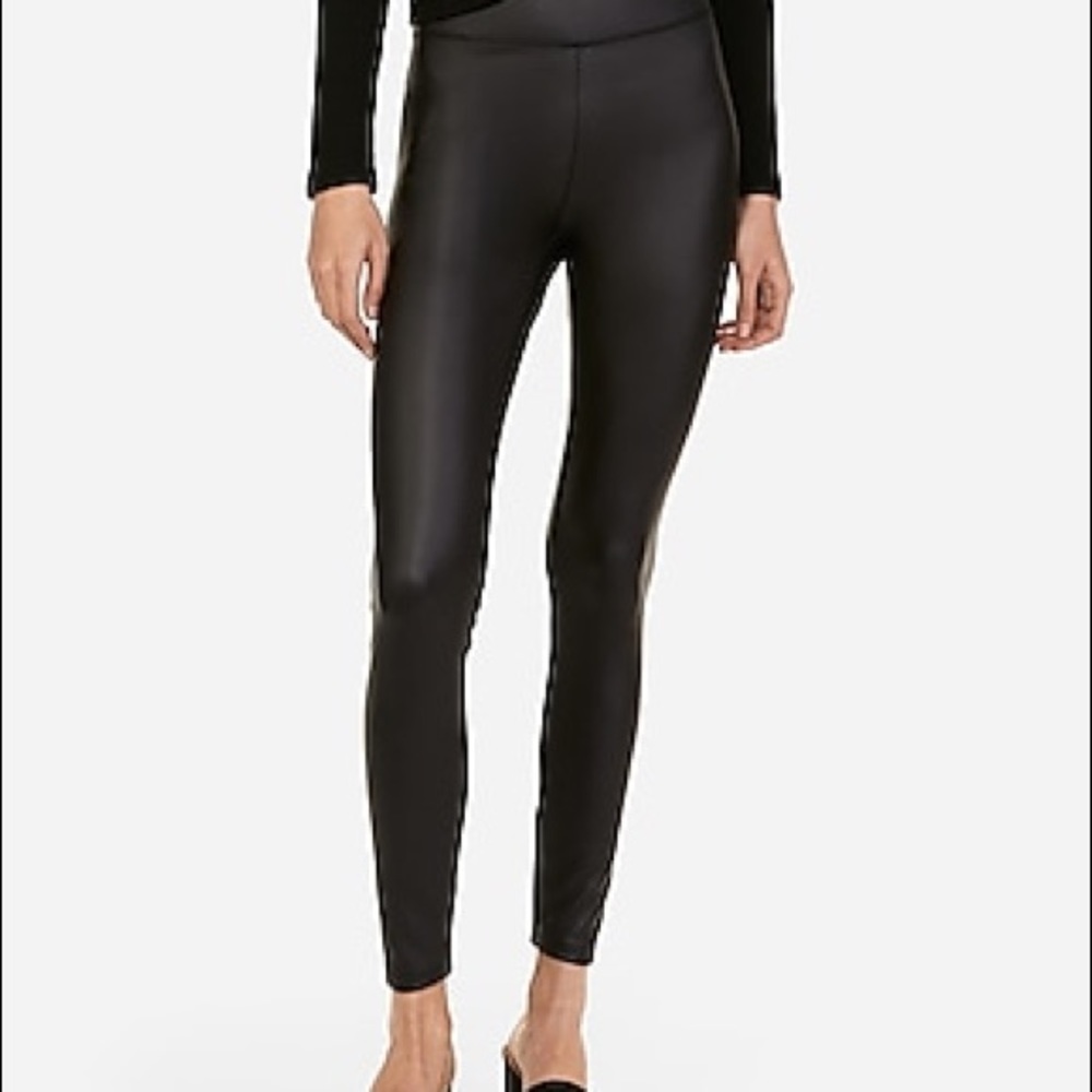 Express faux leather  pants size S - never worn